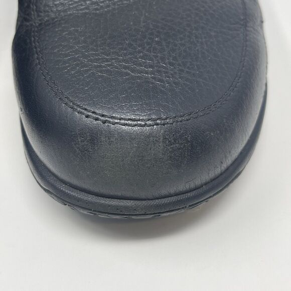 SAS Guardian Shoes Mens 10.5 M Black Leather Comfort Slip Resist Lace Sneakers - Picture 5 of 16